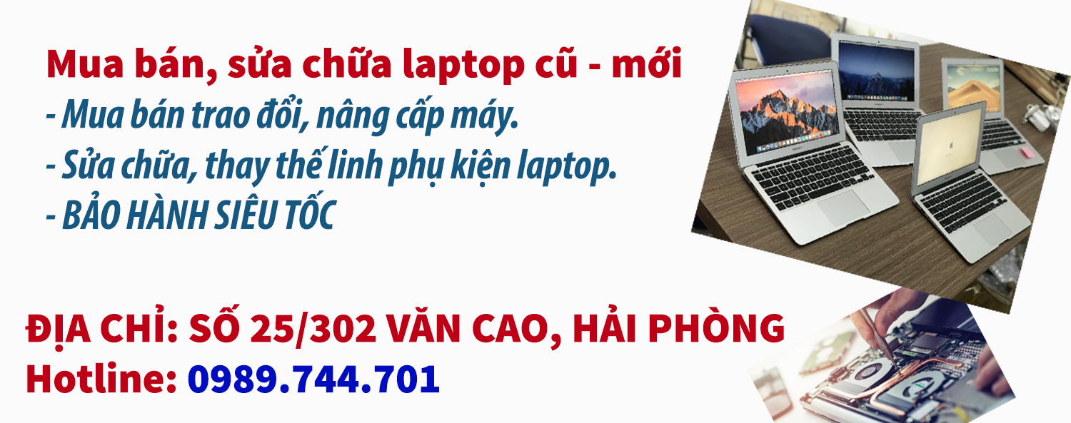 Sua chua laptop tai Hai Phong